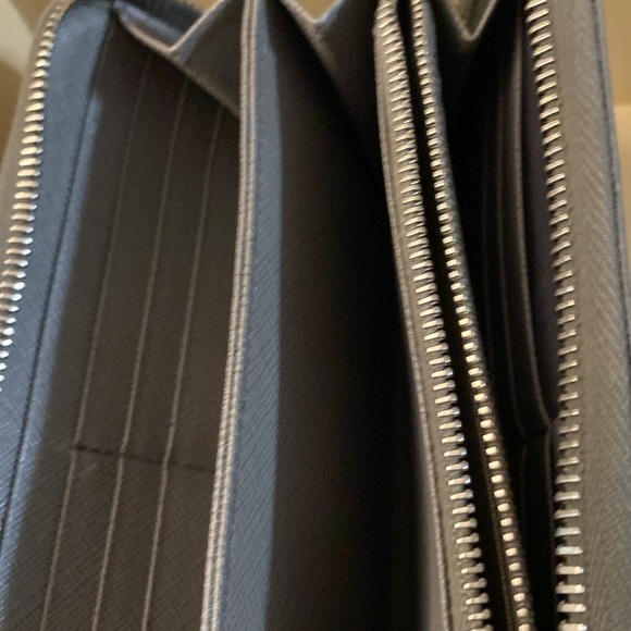 Prada Gray Long Wallet - comes with COA card - Picture 9 of 11